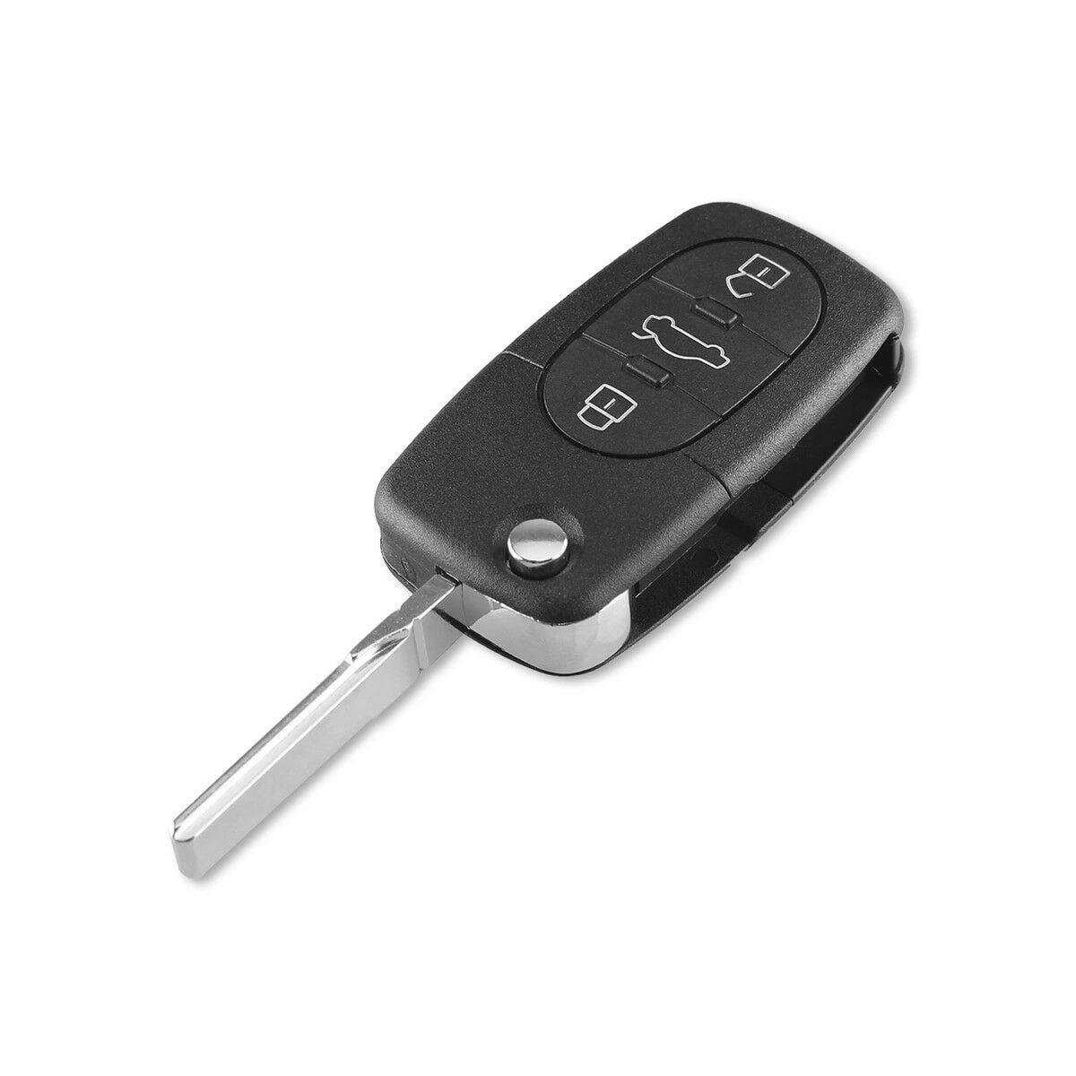 Audi chiave guscio telecomando 3 tasti chiavi auto audi a1 a3 a4 a6 a8 q5  audi003